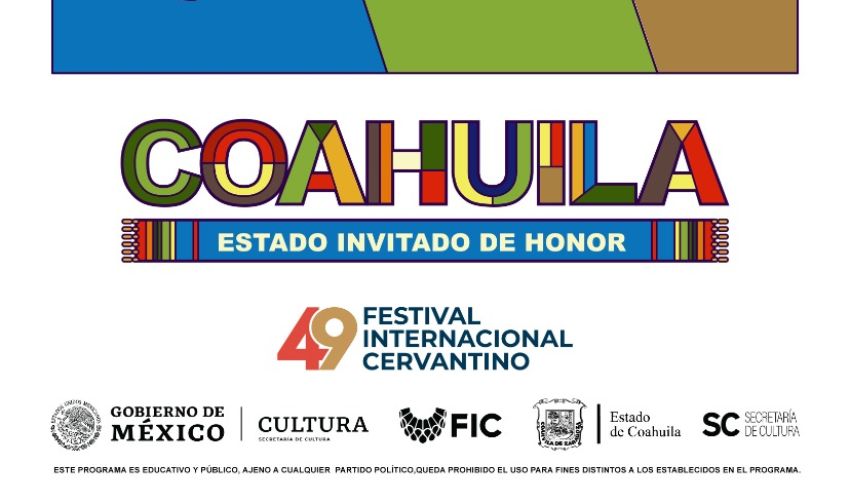 Coahuila y Cuba serán los invitados de honor en el Festival Cervantino