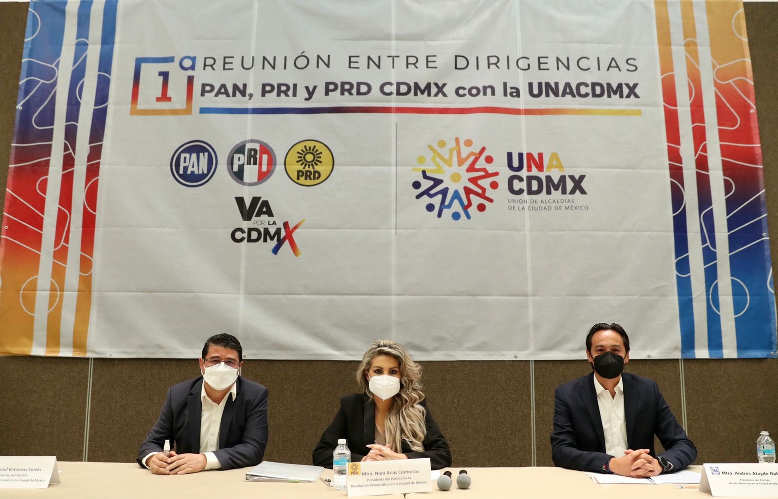 Dirigencias del PAN, PRI y PRD piden iniciar proceso de transición en alcaldías de la CDMX