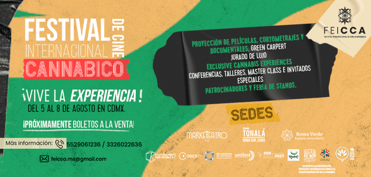 ¿Ya conoces el Festival Internacional de Cine Cannabico FEICCA 2021?