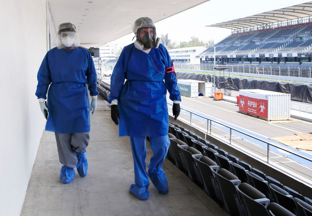 Hospital Covid en Autódromo Hermanos Rodríguez dará servicio hasta agosto