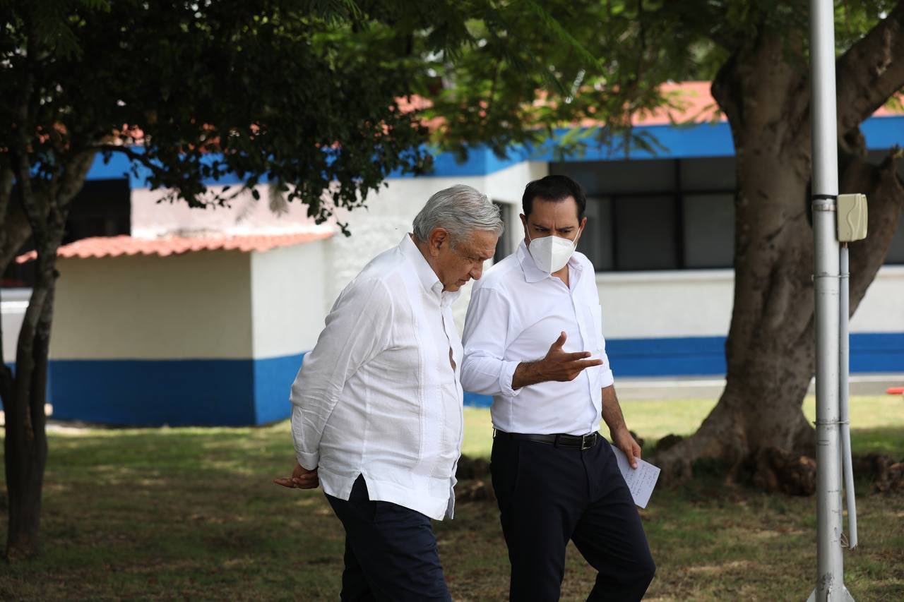 Mauricio Vila sostuvo reunión con López Obrador