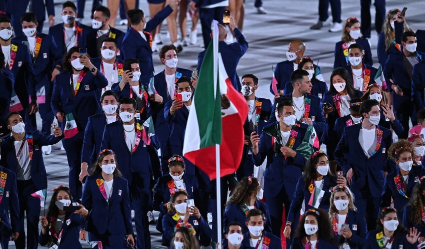 Traje de Tehuana, el uniforme que deslumbra en los atletas mexicanos en Tokio 2020