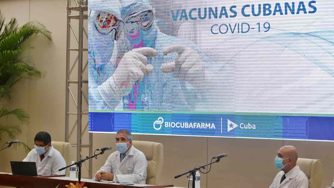 Cuba autoriza uso de su vacuna Abdala que tiene una efectividad del 92,28% contra el riesgo de contraer covid con síntomas.