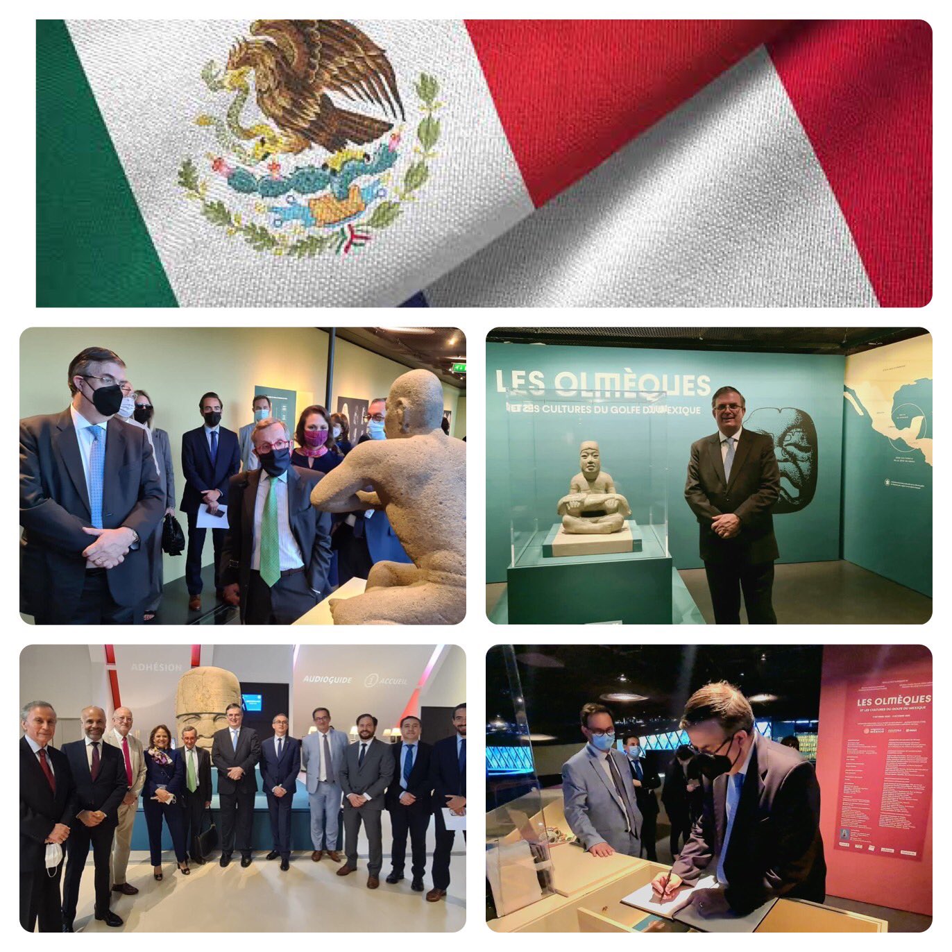 México y Francia firmaron acuerdo contra el tráfico de Bienes Culturales.