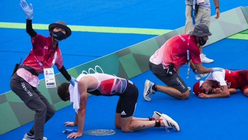 Olímpicos de Tokio: las quejas por las sofocantes condiciones bajo las que tienen que competir los atletas