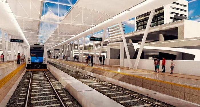 La L4 del Tren Ligero iría de Guadalajara a Tlajomulco, con una longitud de 21.9 km y una inversión de 13 mil 500 millones de pesos.