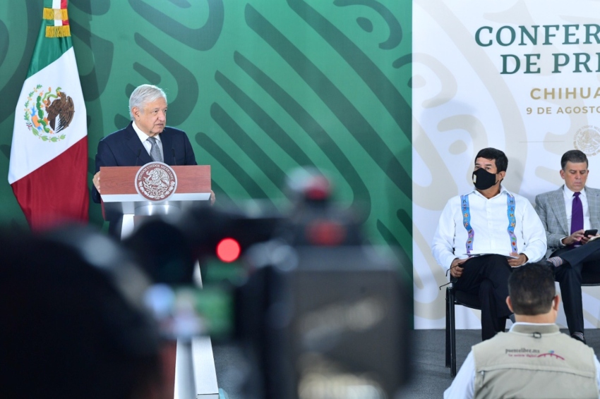Gobernador de Chihuahua reconoce labor de Andrés Manuel como presidente de México