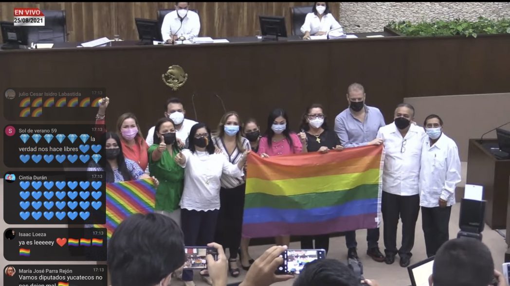 Congreso de Yucatán avala el matrimonio igualitario