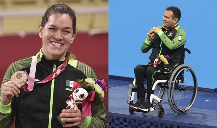 Lenia Ruvalcaba y Diego López conquistan el bronce en su respectiva disciplina