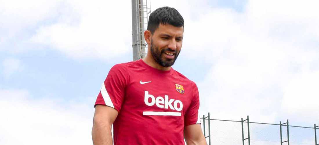 El ‘Kun’ Agüero es de baja del FC Barcelona tras sufrir una lesión en la pierna derecha