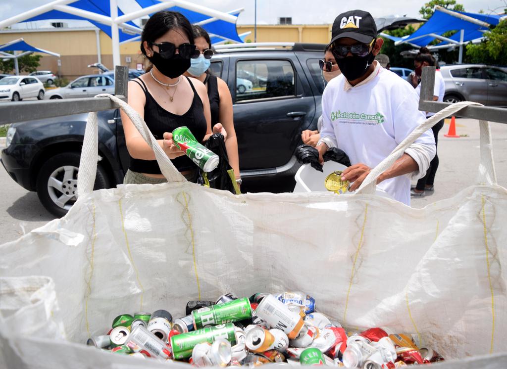 Encabeza Gobierno Municipal de Benito Juárez exitosa jornada de reciclatón