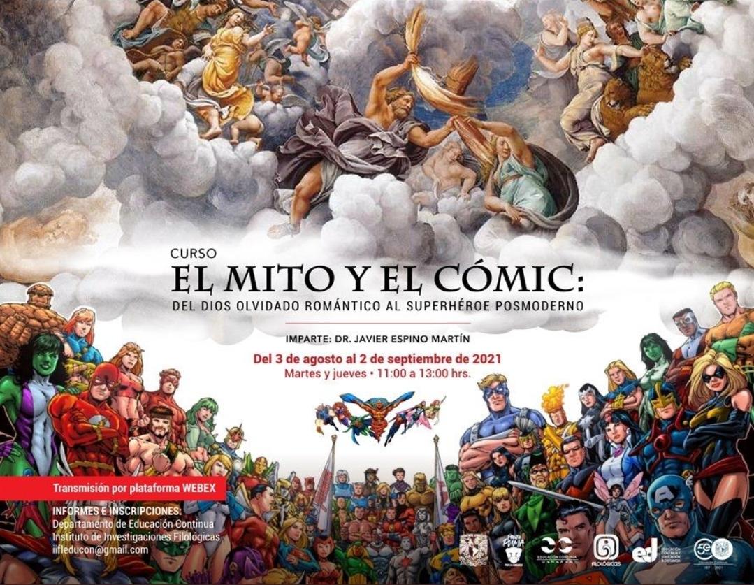 curso el mito y el cómic