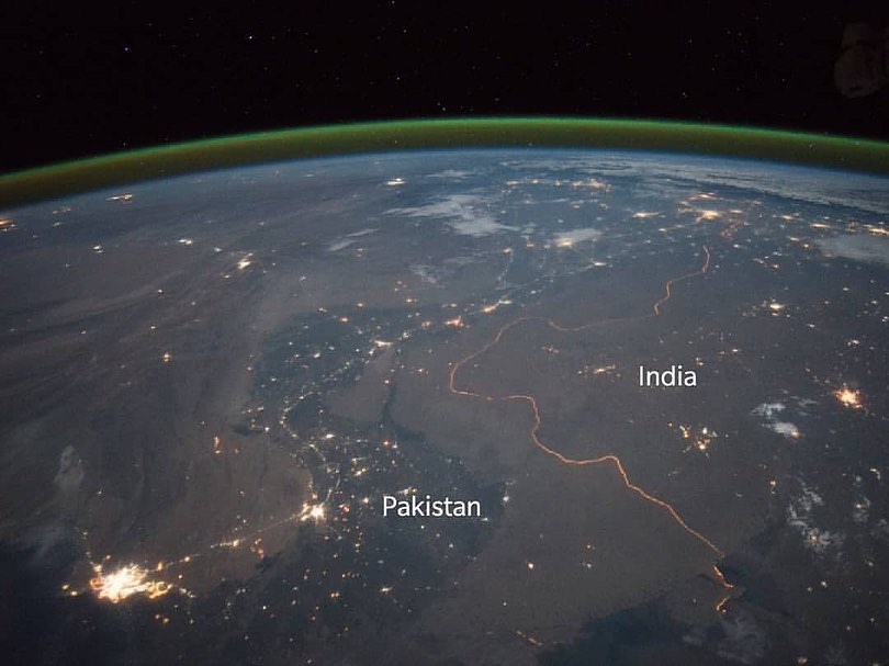 frontera India y Pakistán