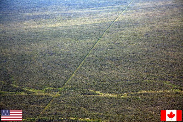 frontera Canadá y EU