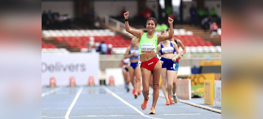 Sofía Ramos obtiene oro en Mundial de Atletismo Nairobi 2021