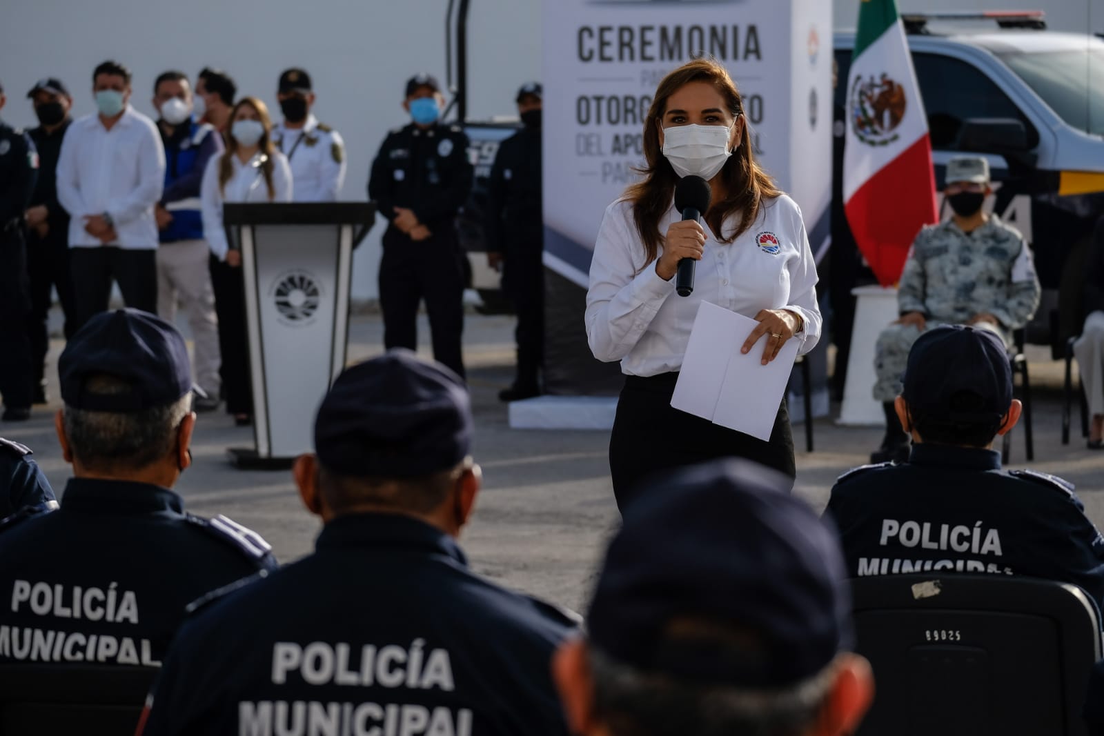 Gobierno de Benito Juárez hace historia y entrega retiro digno a policías municipales