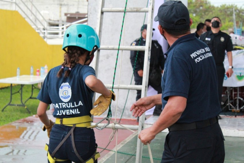 Más de dos mil jóvenes integran la Patrulla Juvenil de la Policía Quintana Roo