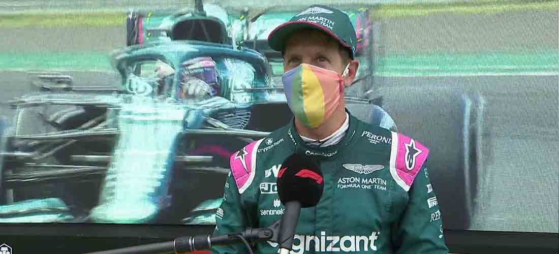 Sebastián Vettel en apoyo a la comunidad LGBT debido a ley contra la homosexualidad en Hungría