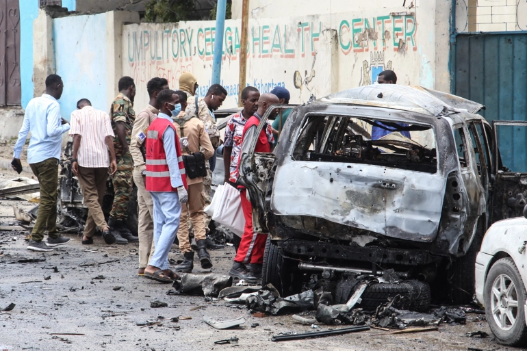 Un terrorista suicida mata al menos a ocho en África