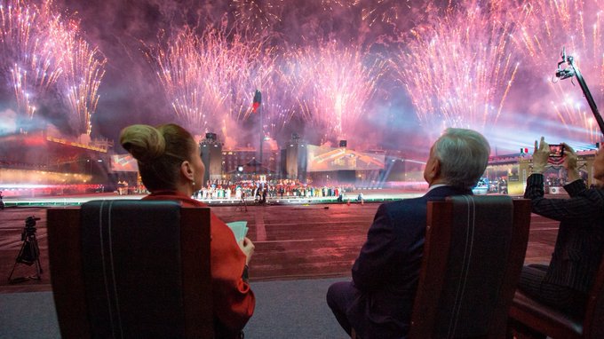 Destaca AMLO amistad de México con otros países en bicentenario de la Consumación de la Independencia