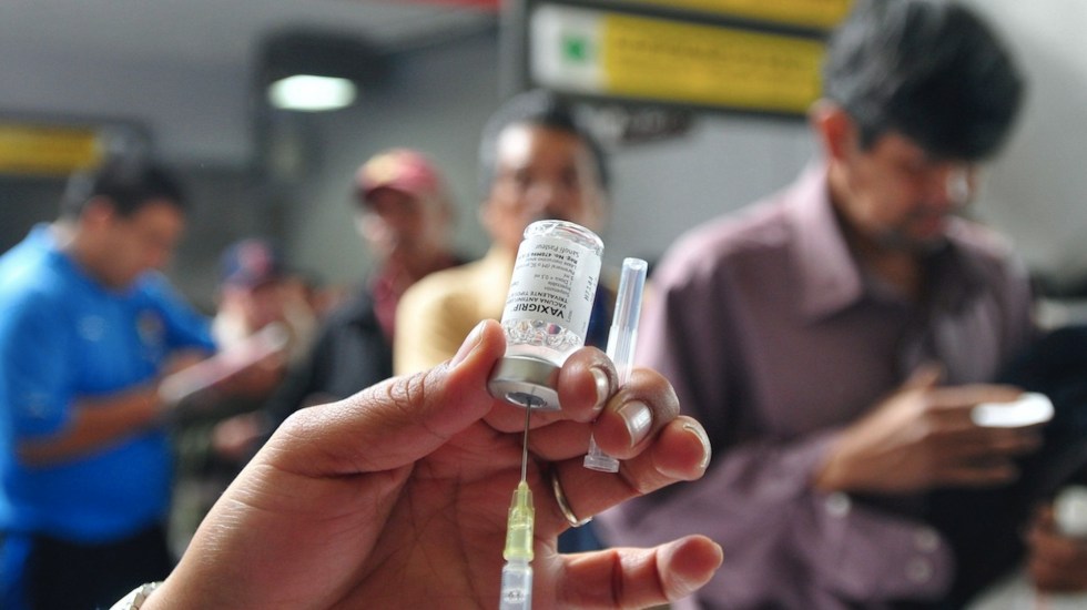 Campaña de vacunación contra la influenza iniciará el 3 de noviembre
