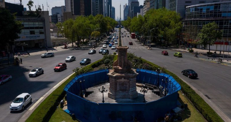 Escultura de mujer olmeca sustituirá a Cristóbal Colón en Reforma