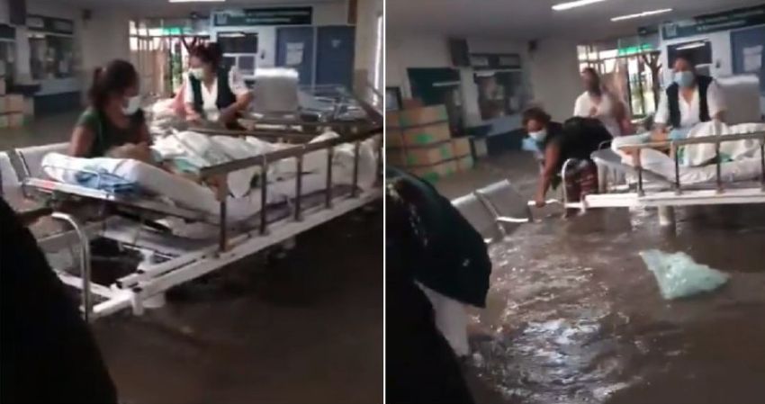 Inundaciones en Tula dejan 17 pacientes muertos en Hospital del IMSS