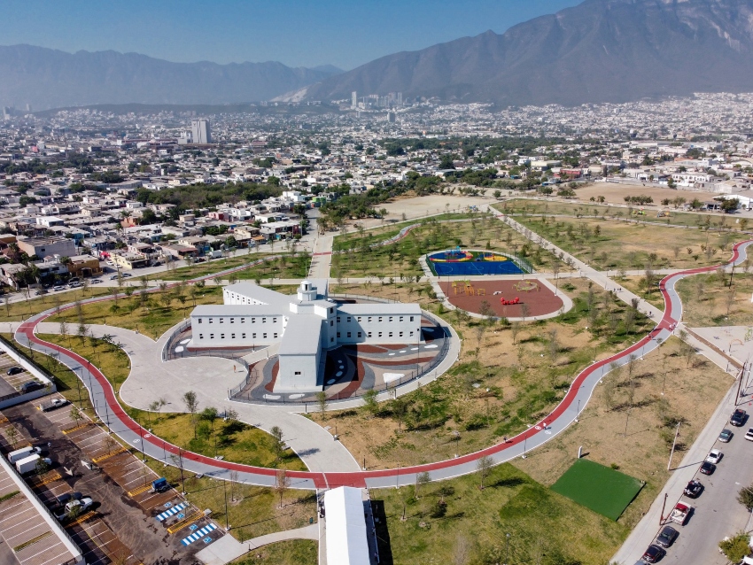 Inauguran primera etapa del Parque Libertad en el antiguo Penal del Topo Chico