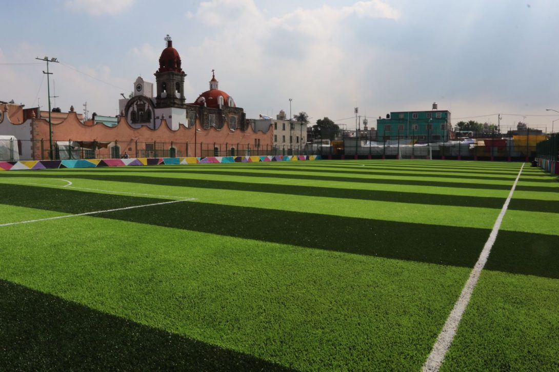 Reinauguran Deportivo “Maracaná” en Tepito