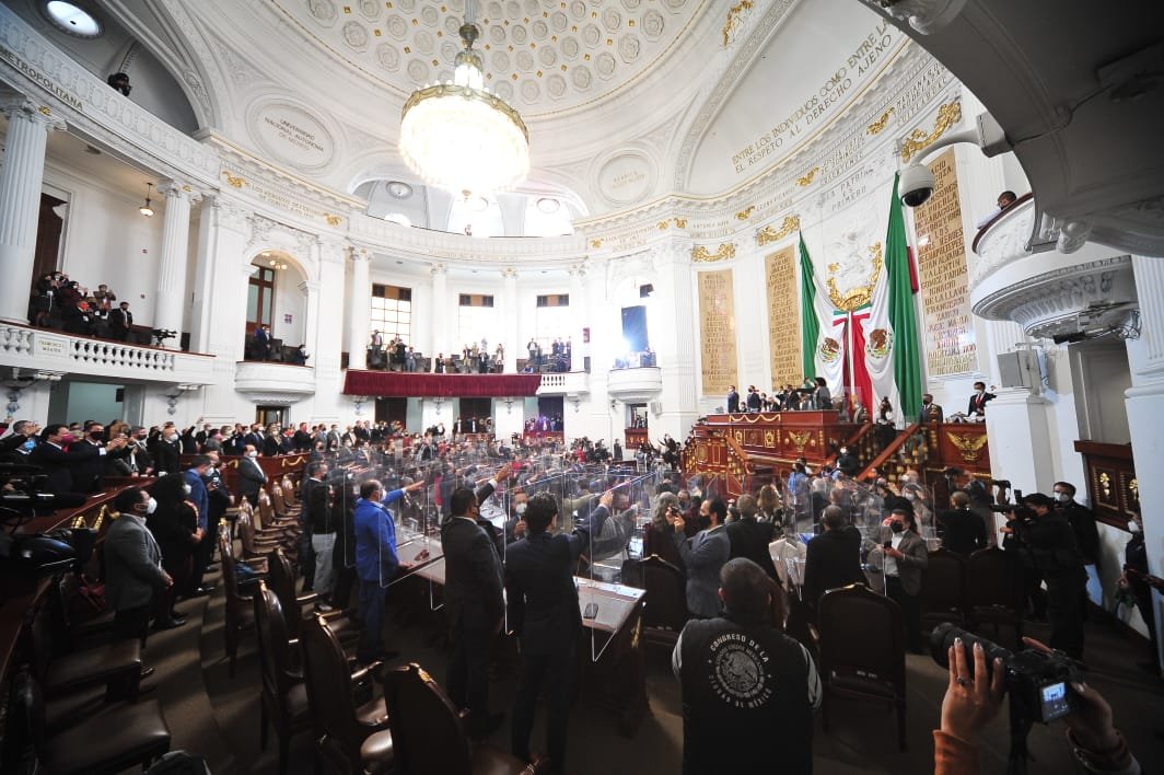 Rinden protesta los diputados de la Segunda Legislatura del Congreso capitalino