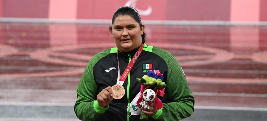 Rosa Castro obtiene la medalla número 22 para México