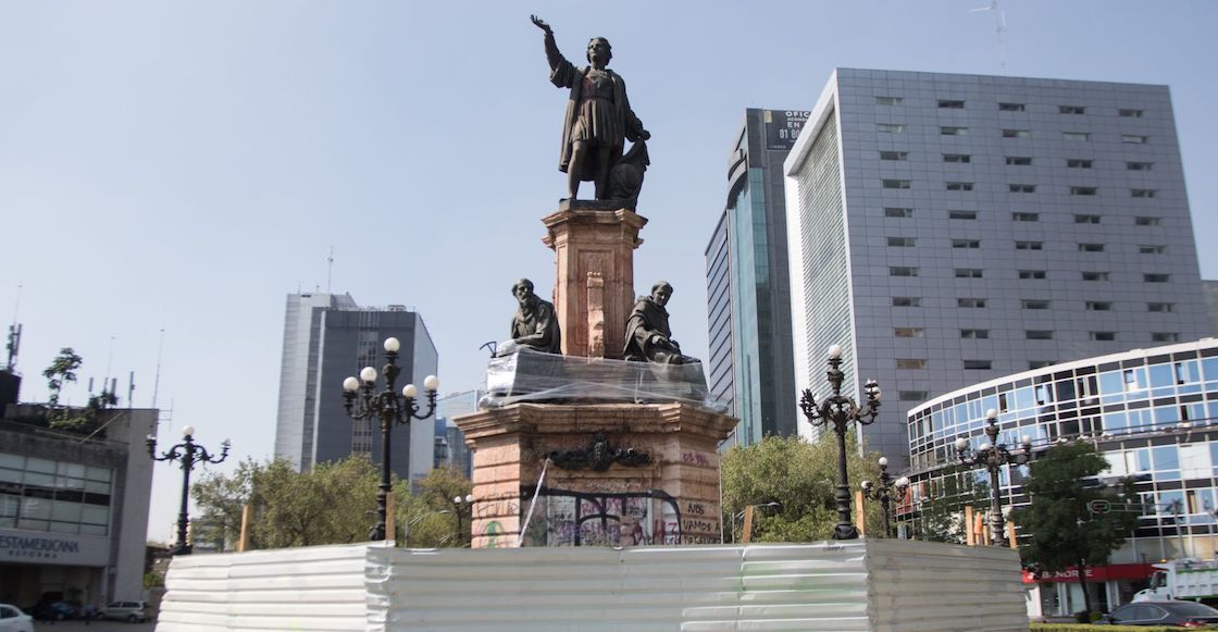 estatua de Cristóbal Colón