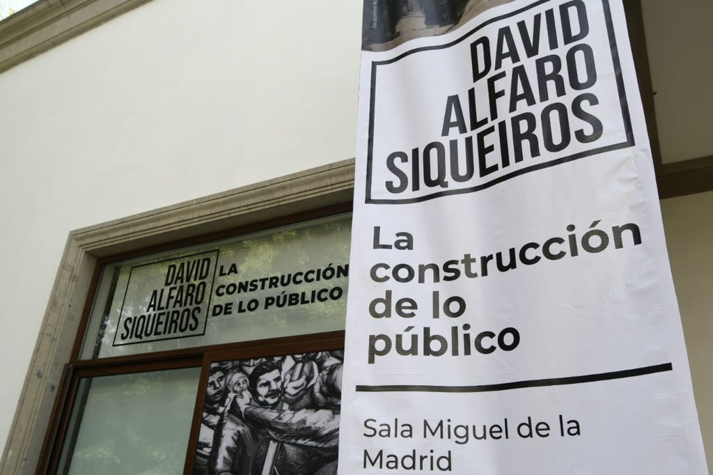 “La construcción de lo público”, exposición de Alfaro Siqueiros