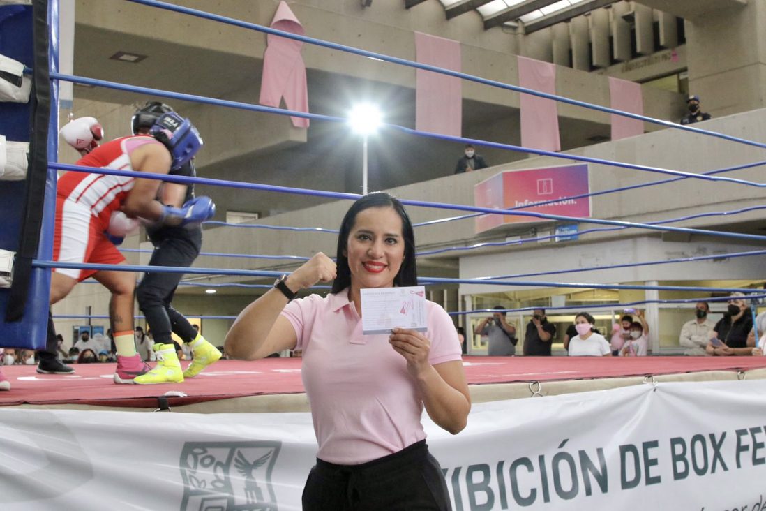 Alcaldía Cuauhtémoc da 'knock out' al Cáncer de Mama