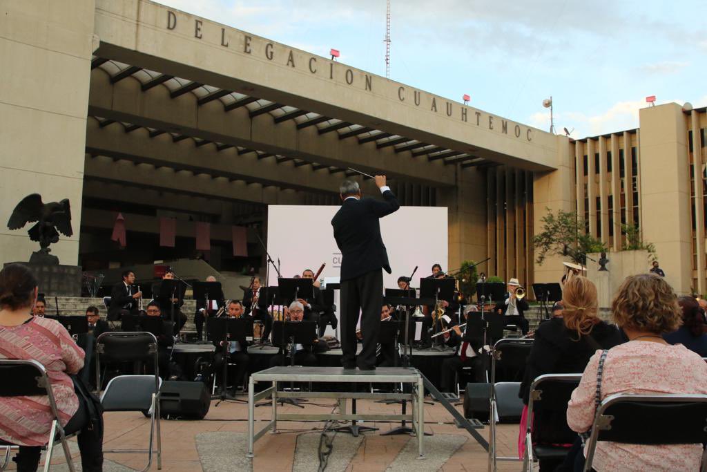 Alcaldía Cuauhtémoc ofrece concierto a favor de las mujeres que lucha contra el cáncer de mama