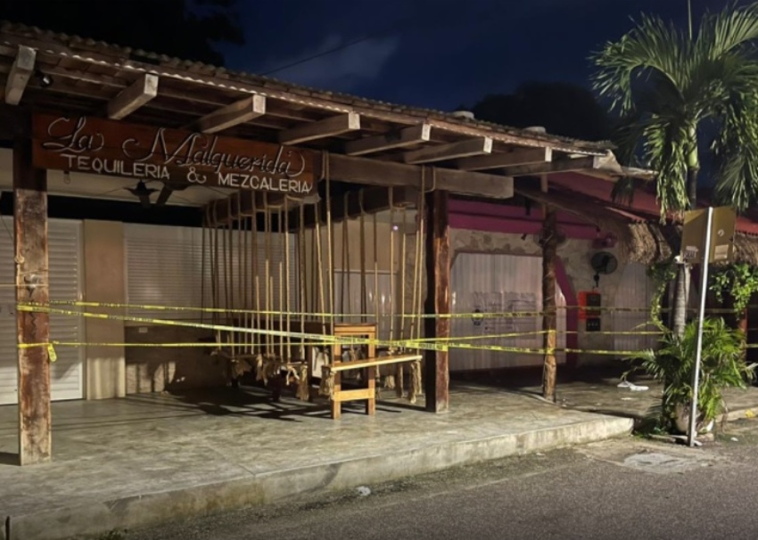 Se registra balacera en zona turística de Tulum, dos extranjeros murieron