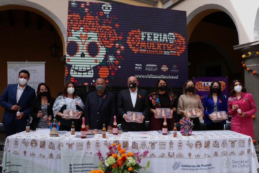 Alistan preparativos para la Feria de los Muertos 2021 en Zacatlán