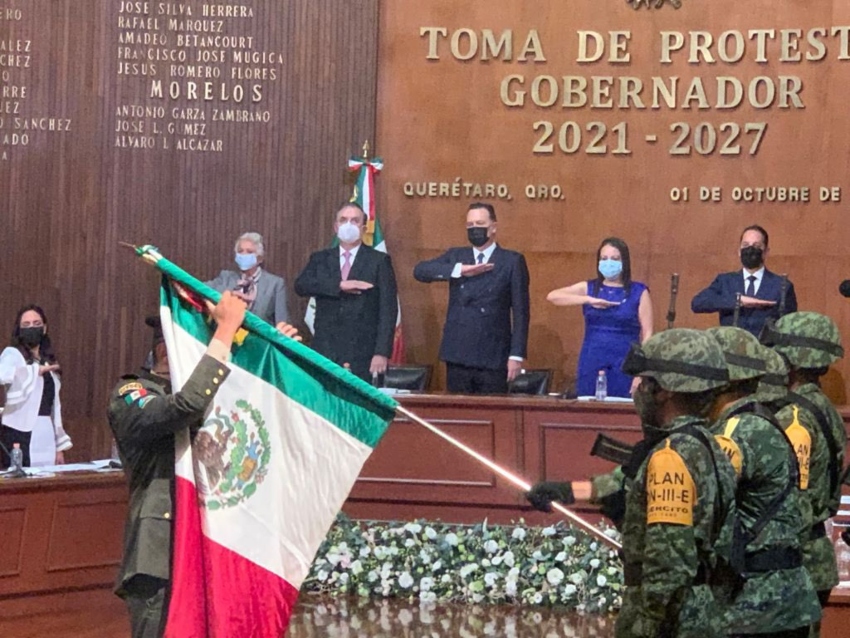 Mauricio Kuri toma protesta como gobernador de Querétaro