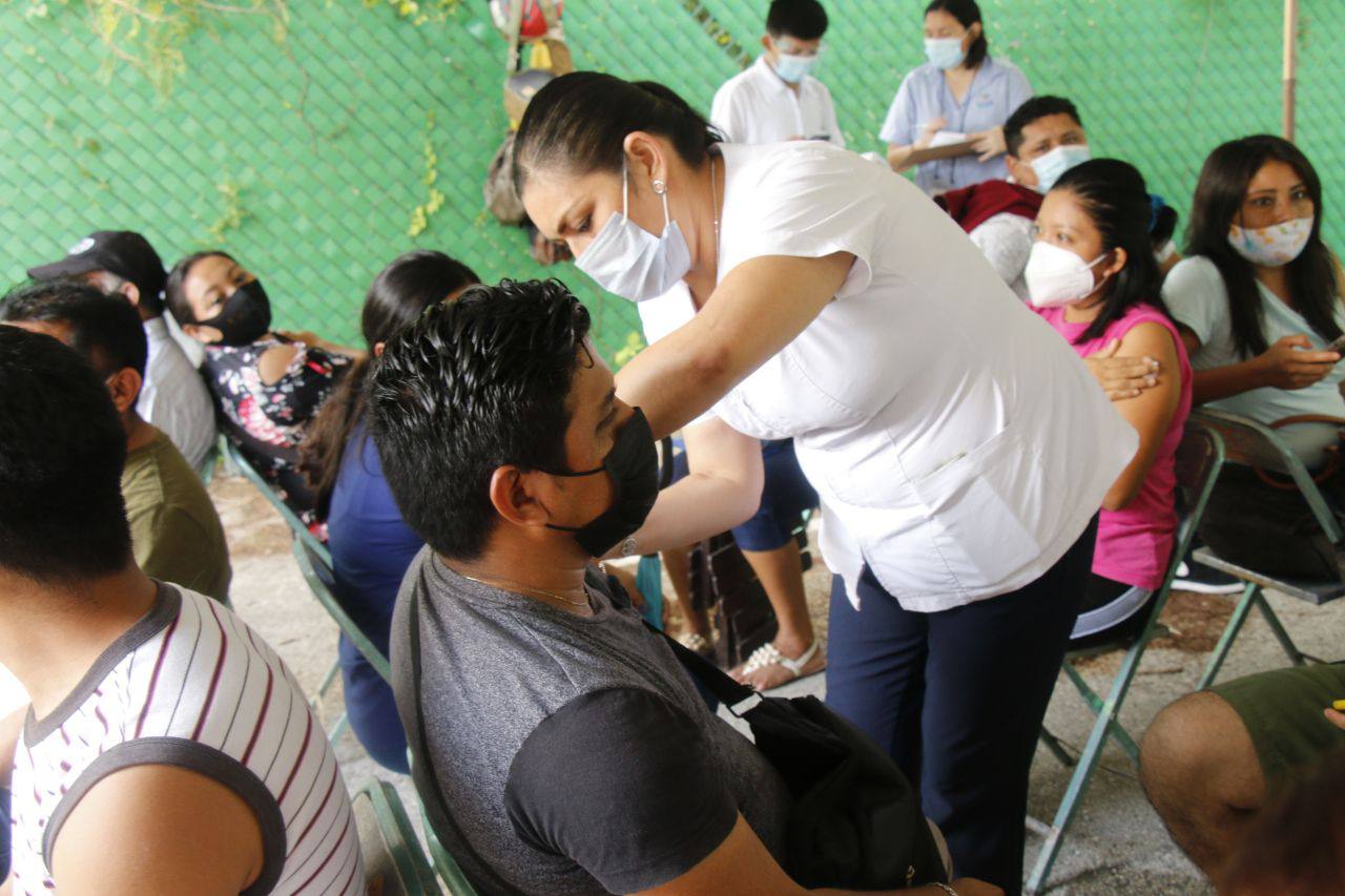 Más de 2.3 millones de vacunas contra Covid-19 se han aplicado en Yucatán