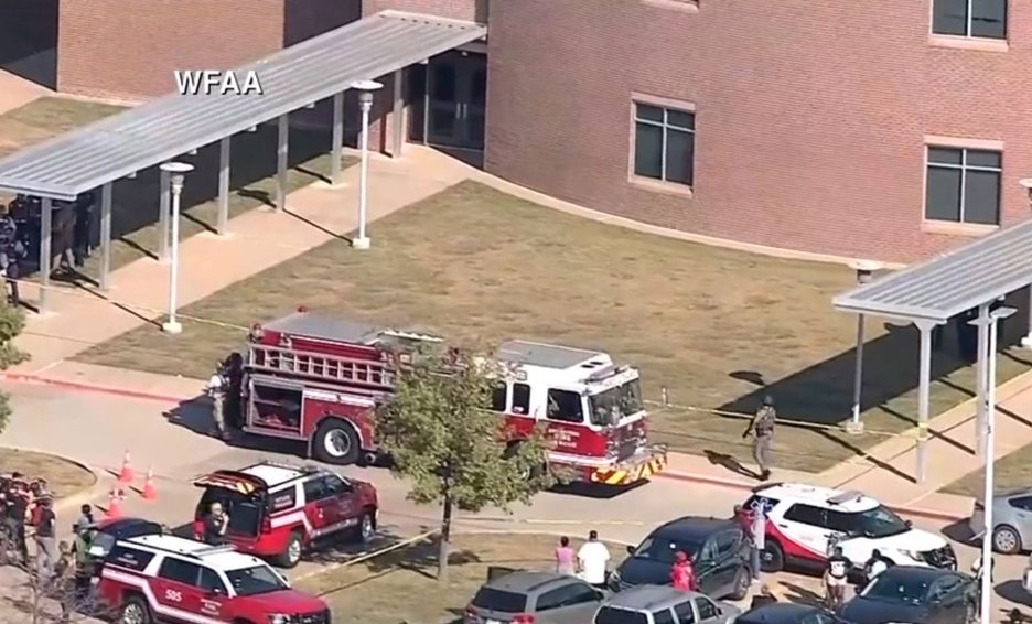 Se registra tiroteo en escuela de Arlington, Texas