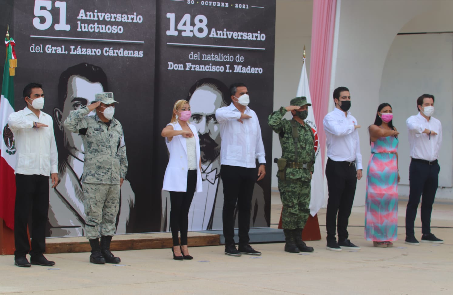 Conmemoran autoridades de Benito Juárez aniversario luctuoso de Lázaro Cárdenas