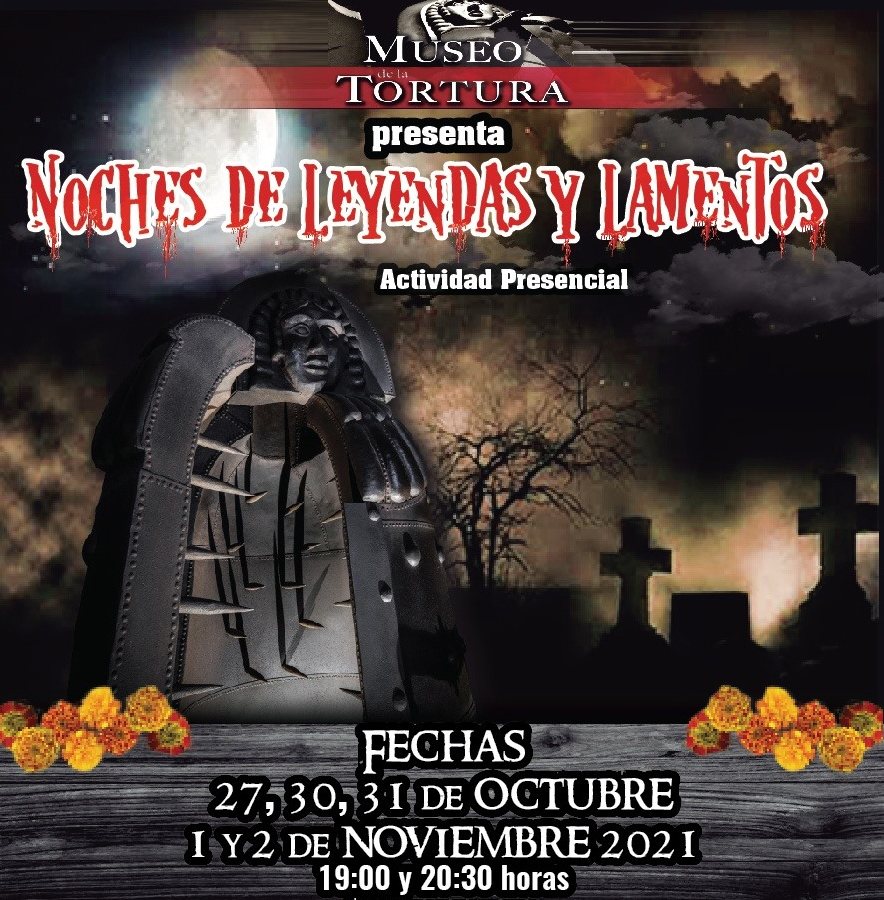 Noche de leyendas y lamentos, en el Museo de la Tortura