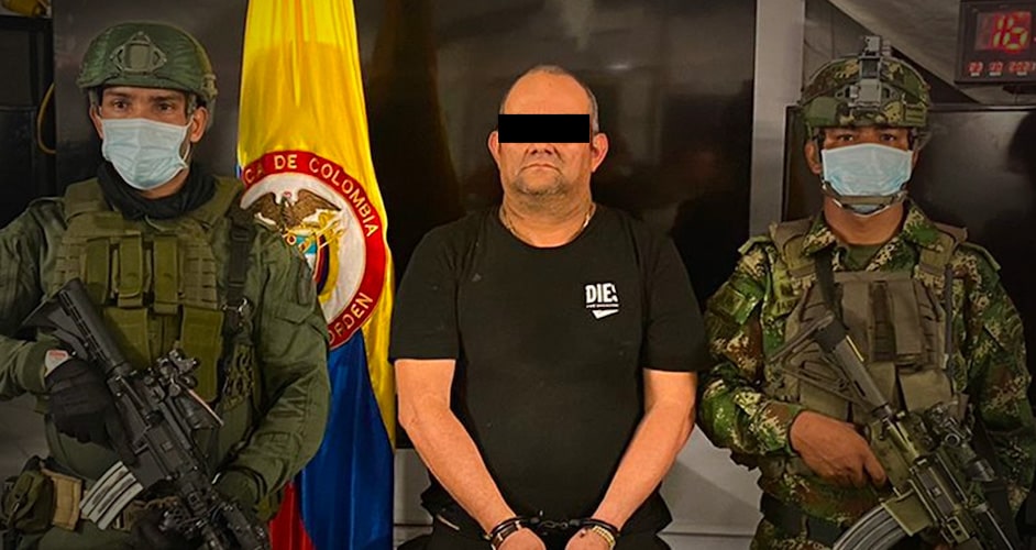 Fue capturado “Otoniel”, el narcotraficante más buscado de Colombia, propiciando el golpe más duro al narcotráfico en este país.