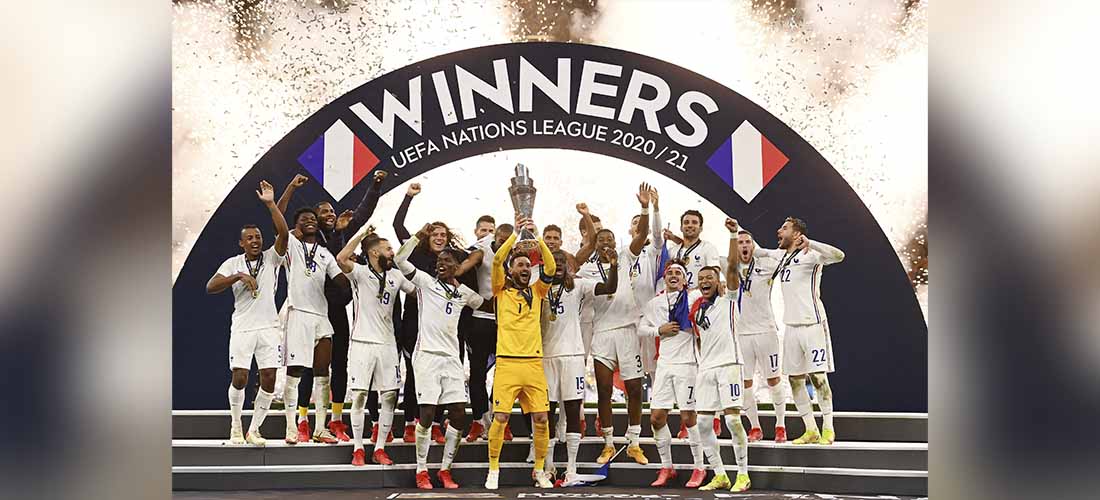 Francia se convierte en campeón de la UEFA Nations League tras derrotar a España