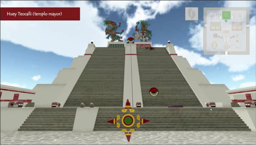 ¡Asómbrate con este recorrido virtual por Tenochtitlán!