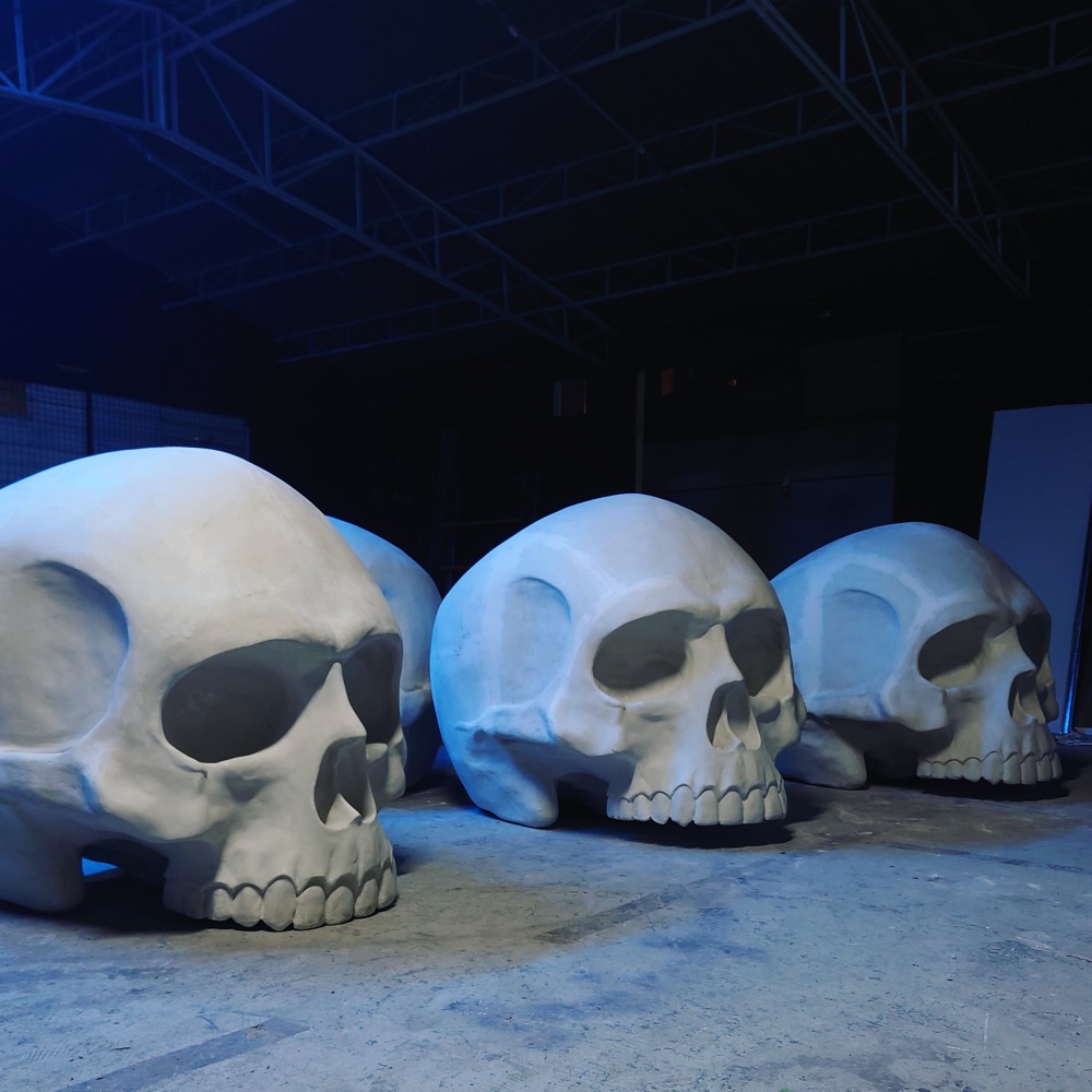 Skulls & Art: cráneos gigantes en CDMX