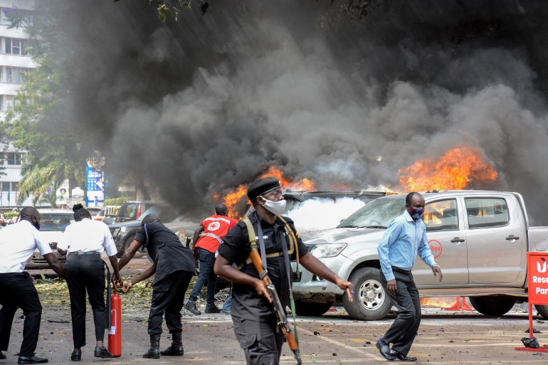 Kampala, la capital de Uganda, golpeada por dos atentados suicidas con bombas