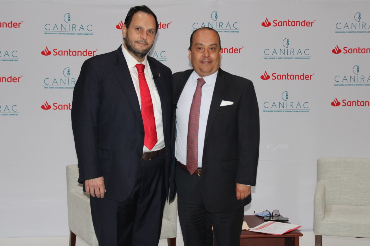 Alianza entre Santander y la Canirac dará créditos y otros productos bancarios a más de 15 mil restaurantes en el país
