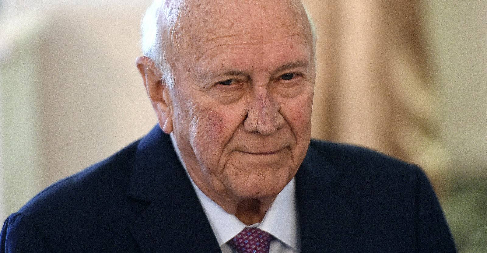 Fallece el expresidente de Sudáfrica, FW de Klerk, a los 85 años