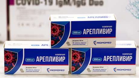 Rusia anuncia el registro de Areplivir, su primer tratamiento directo para covid-19